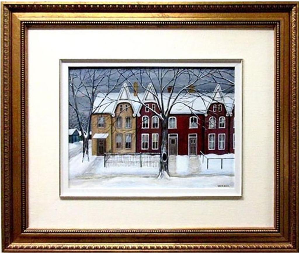 Glen Warner (1947) - Row Houses On Robert St.