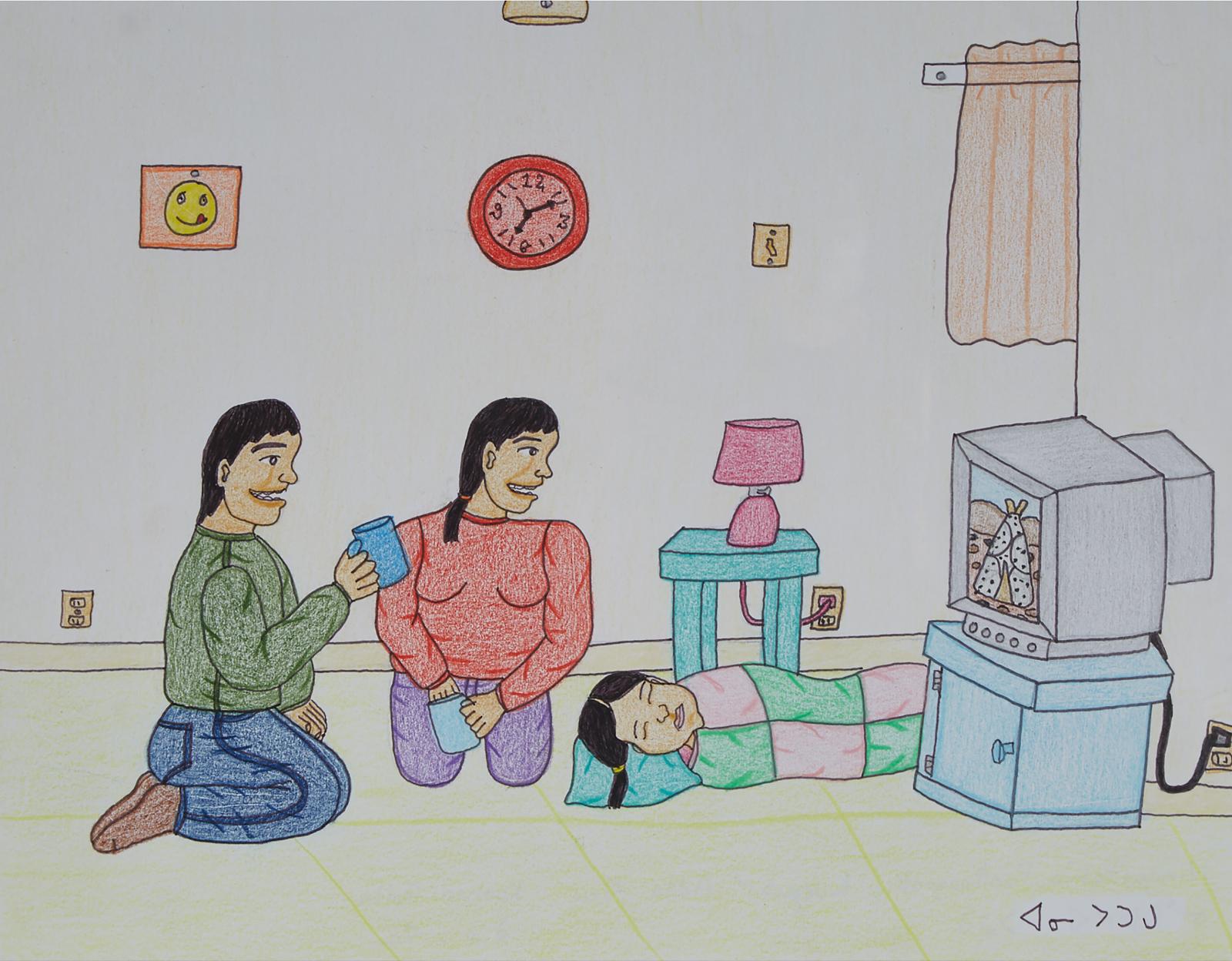 Annie Pootoogook (1969-2016) - Untitled