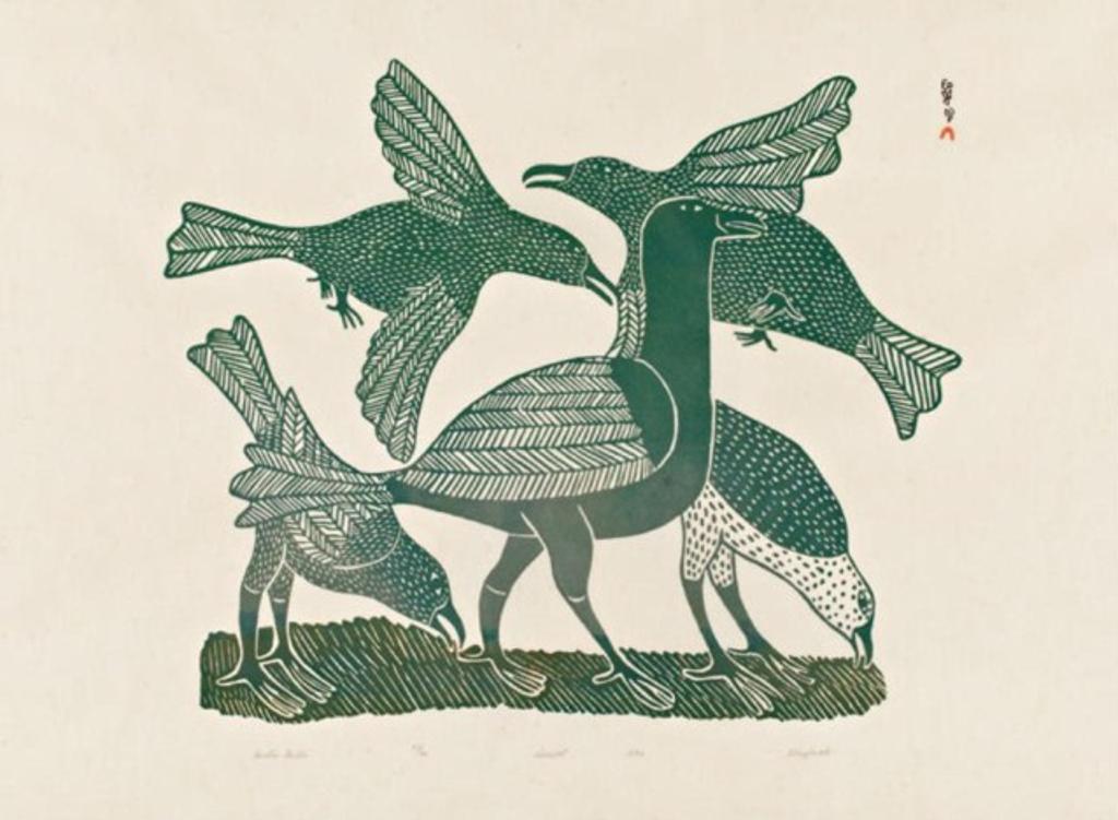 Kenojuak Ashevak (1927-2013) - Untitled