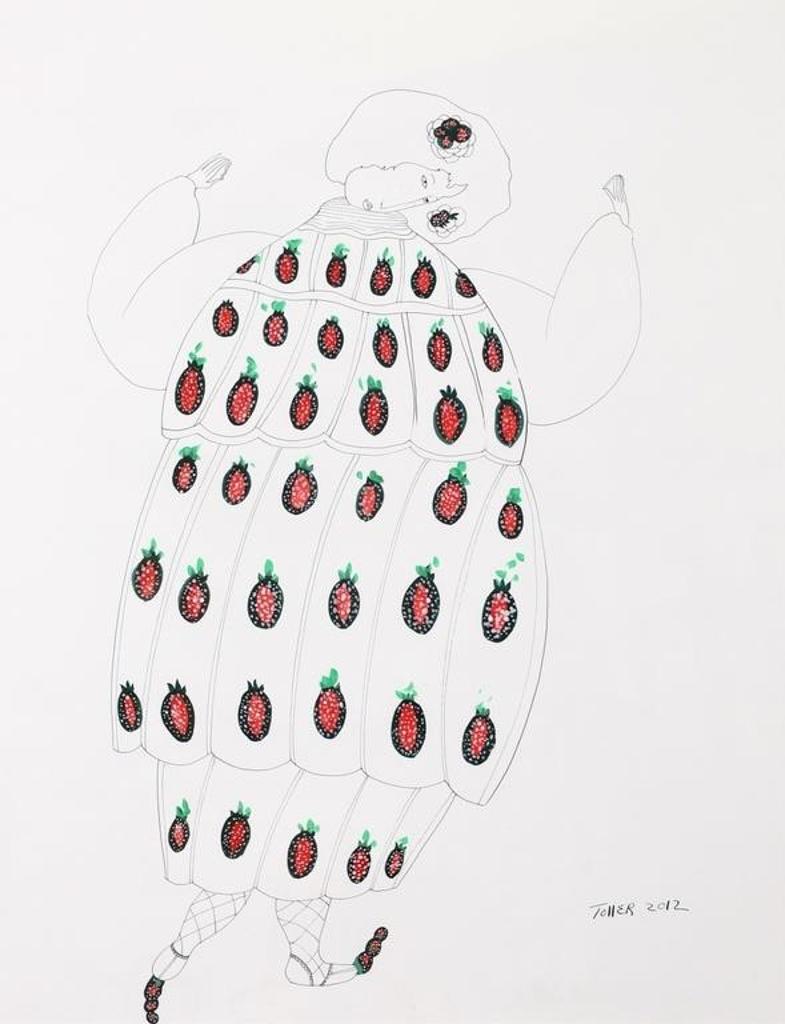 Toller Cranston (1949-2015) - Strawberry Addiction; 2012