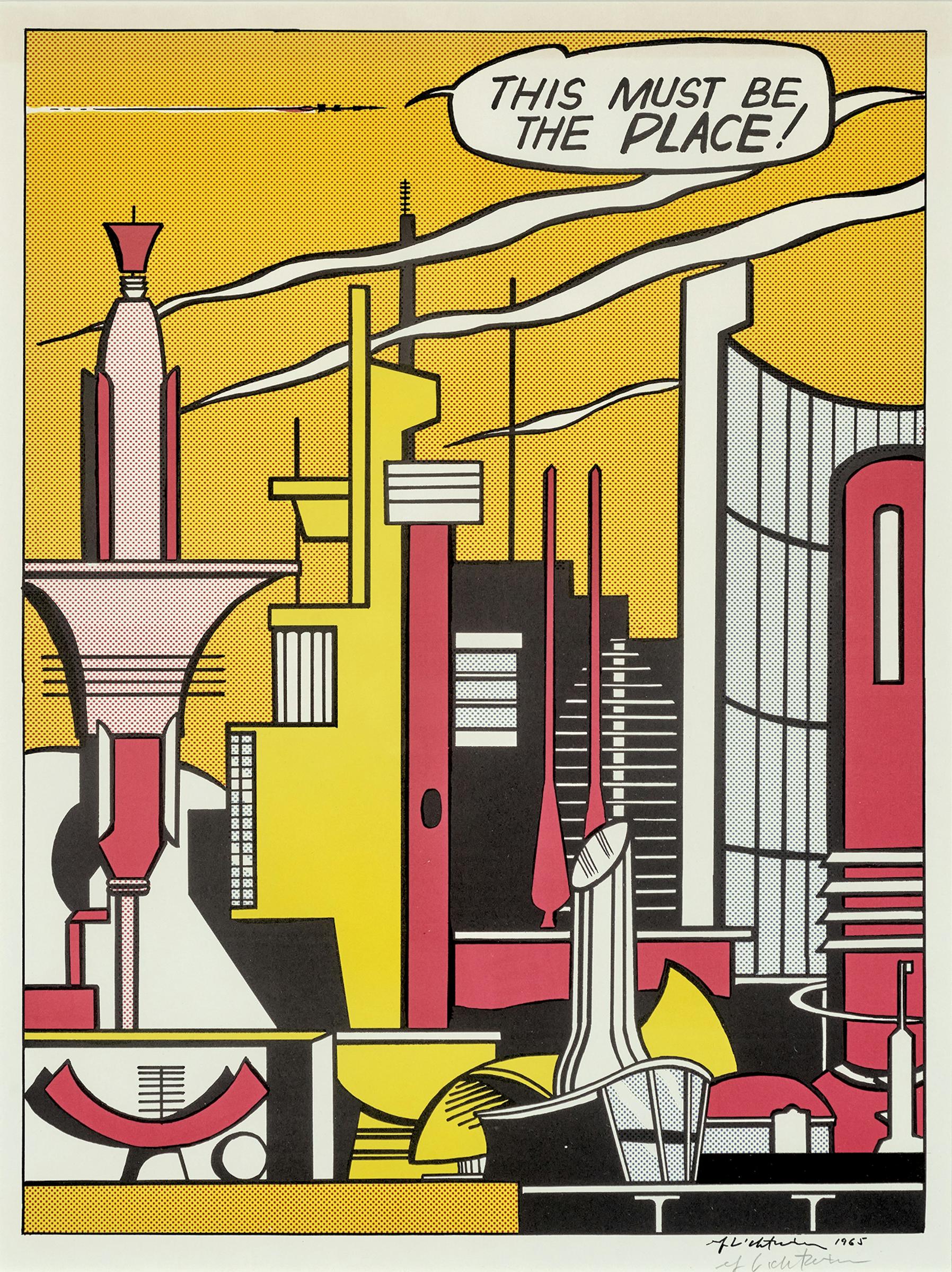 Roy Lichtenstein (1923-1997) - This Must Be the Place (Corlett III.20), 1965