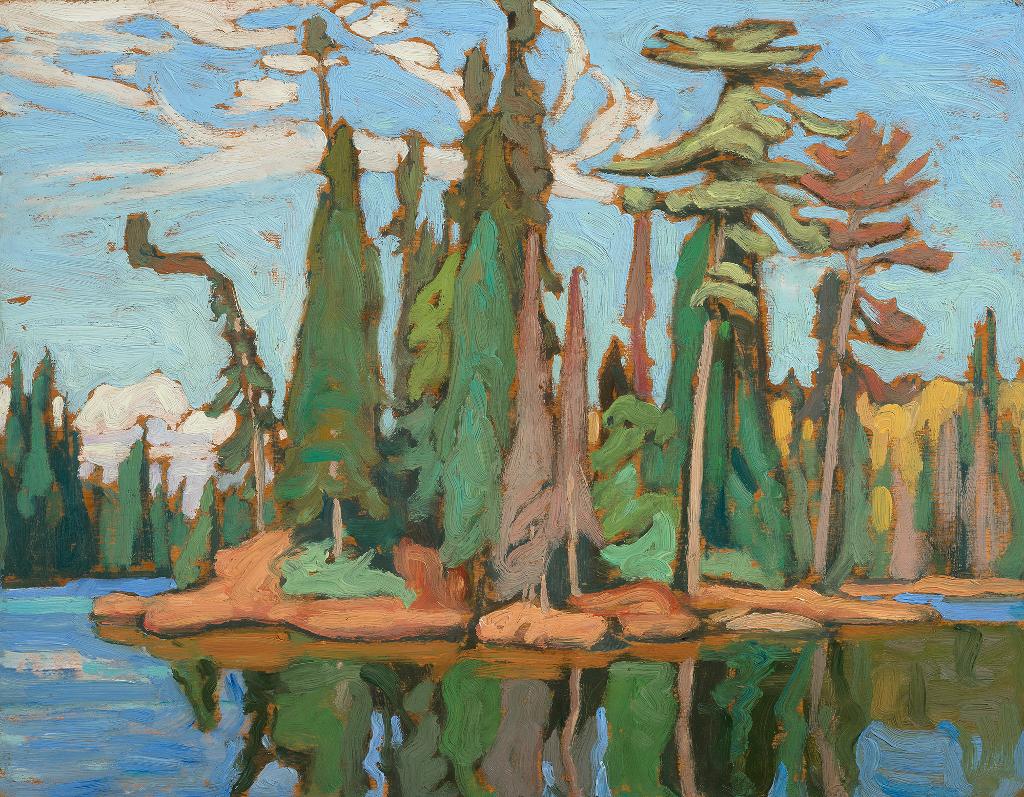Lawren Stewart Harris (1885-1970) - Algoma (Algoma Sketch 48)