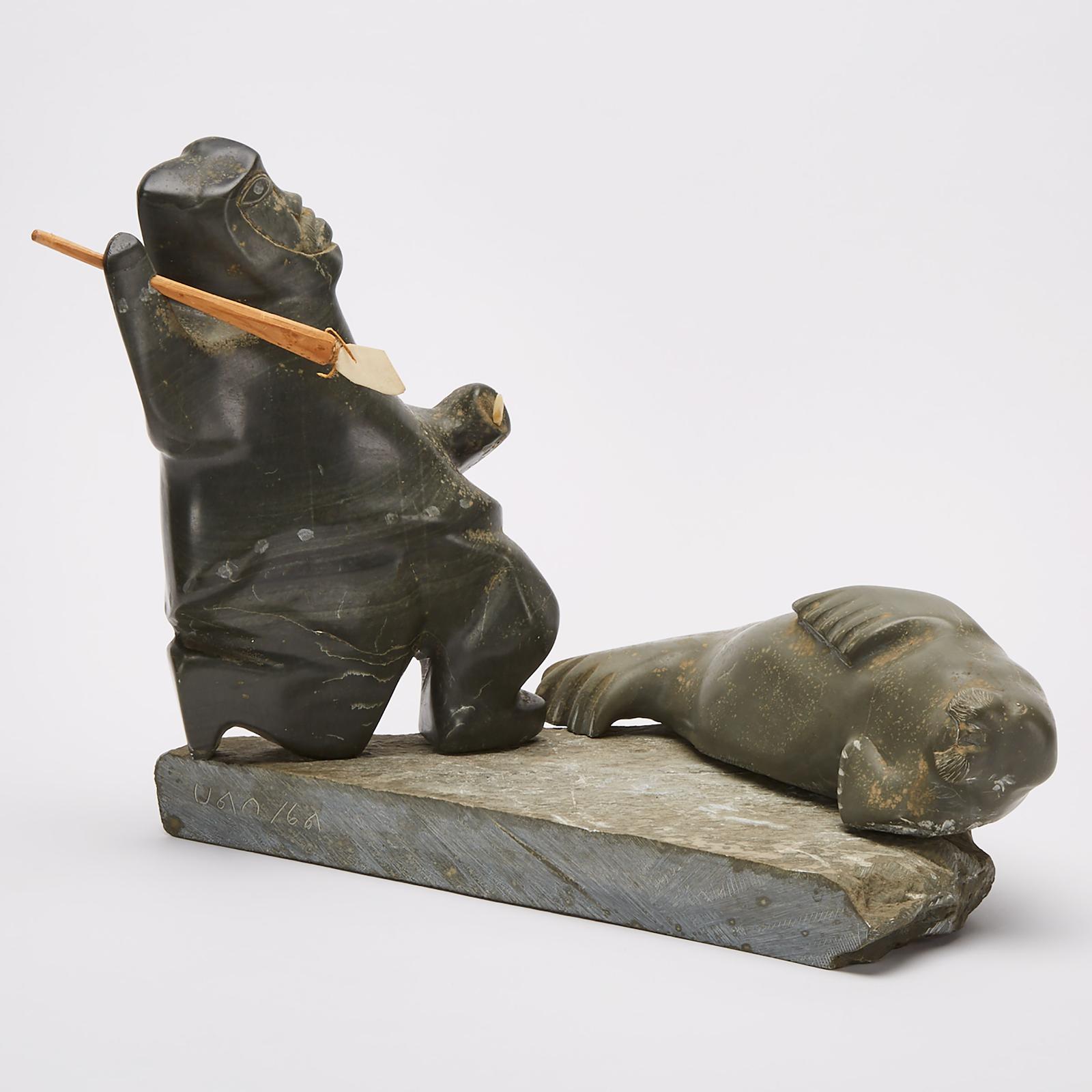 Davidee Kavik (1915) - Hunter Killing A Seal