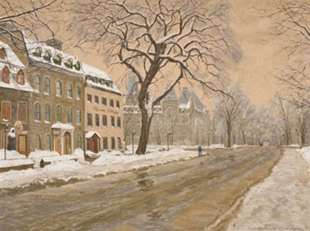 Horace Champagne (1937) - Maison d'Artigny, Grande Allée, Québec