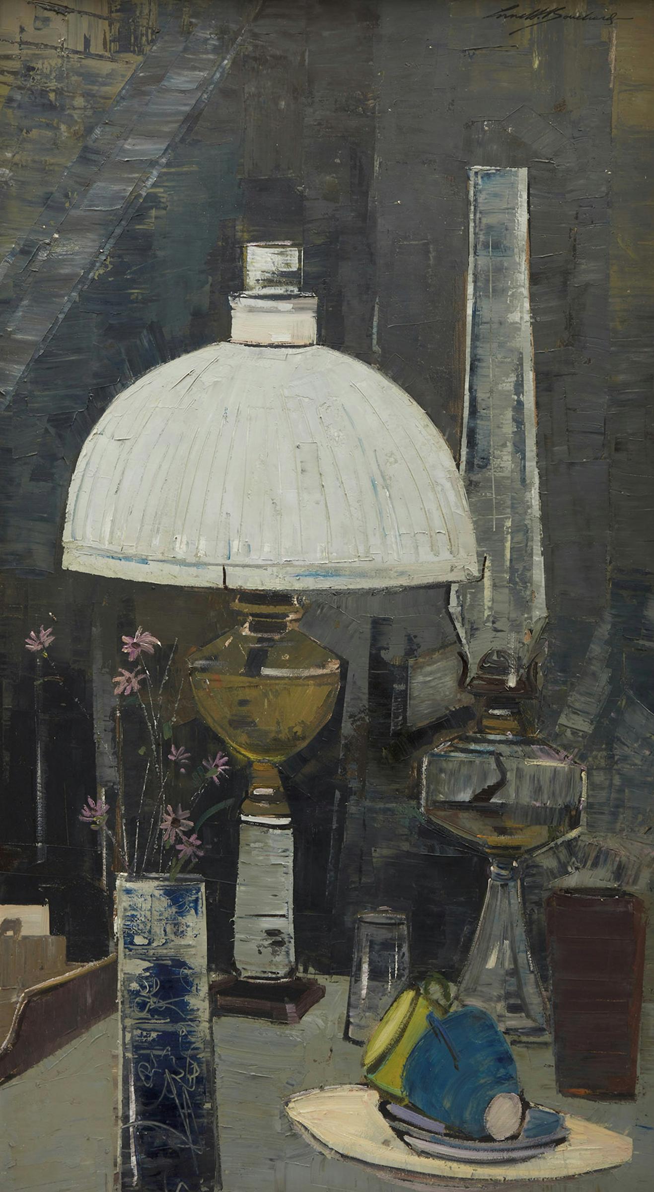 George Lorne Holland Bouchard (1913-1978) - Still Life with Lamps