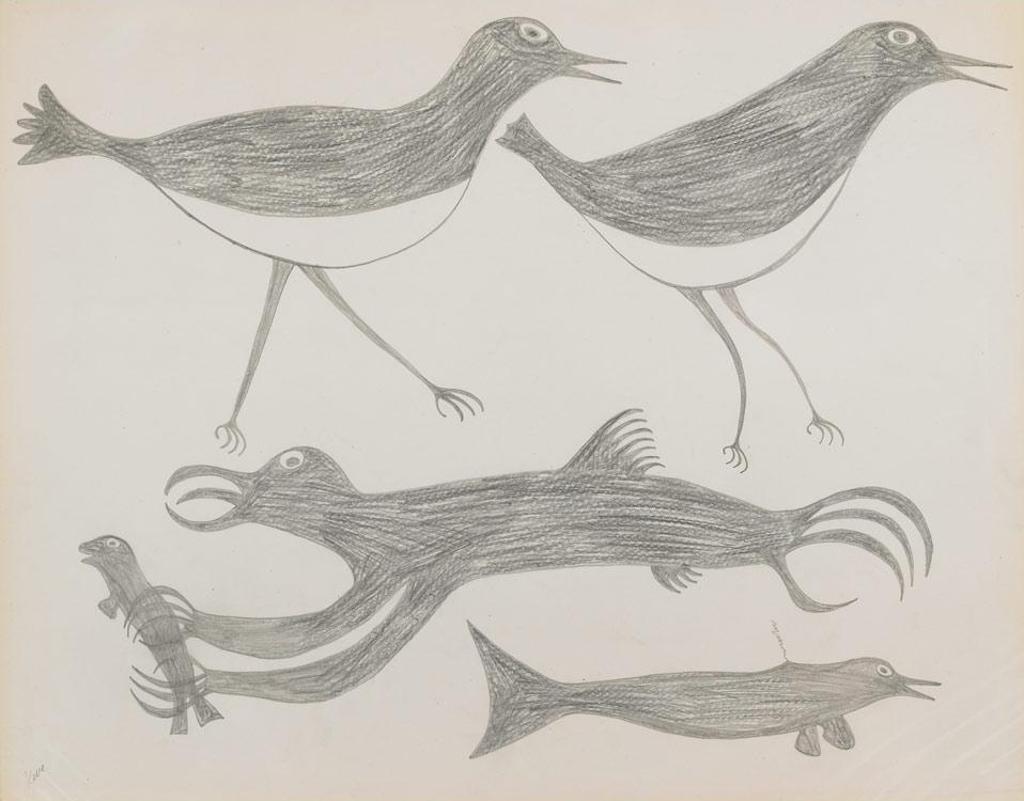 Kenojuak Ashevak (1927-2013) - Untitled