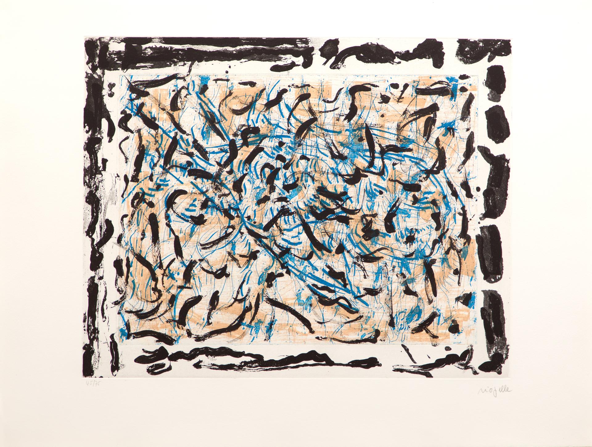 Jean-Paul Riopelle (1923-2002) - Les mouches à marier nº 6, 1985