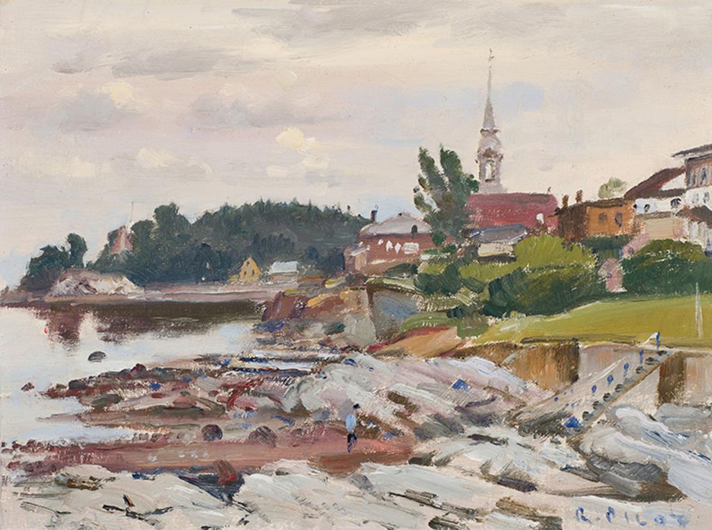 Robert Wakeham Pilot (1898-1967) - The Church at Pointe au Pic, PQ