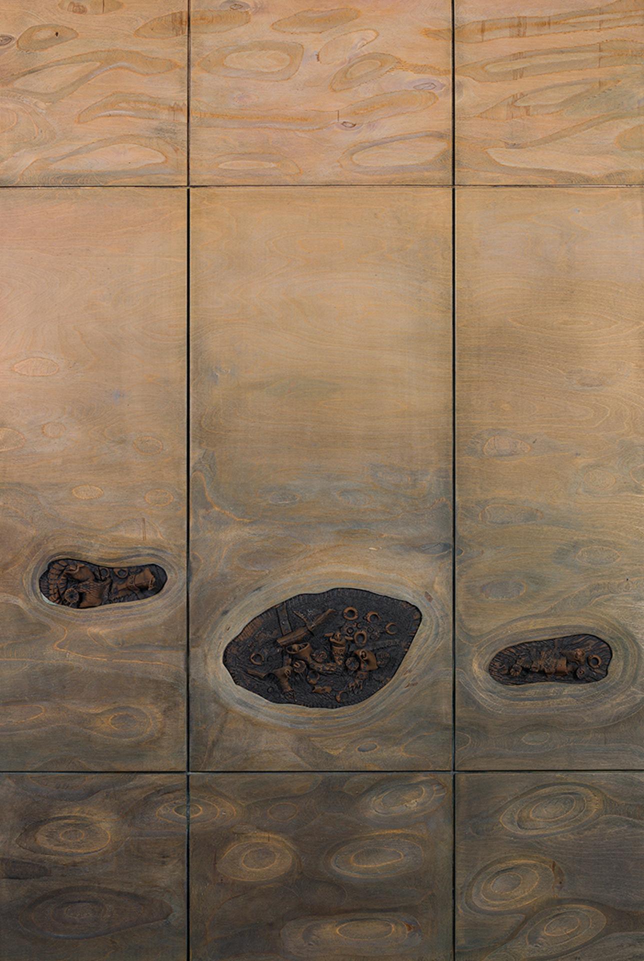 René Derouin (1936) - Ressac V