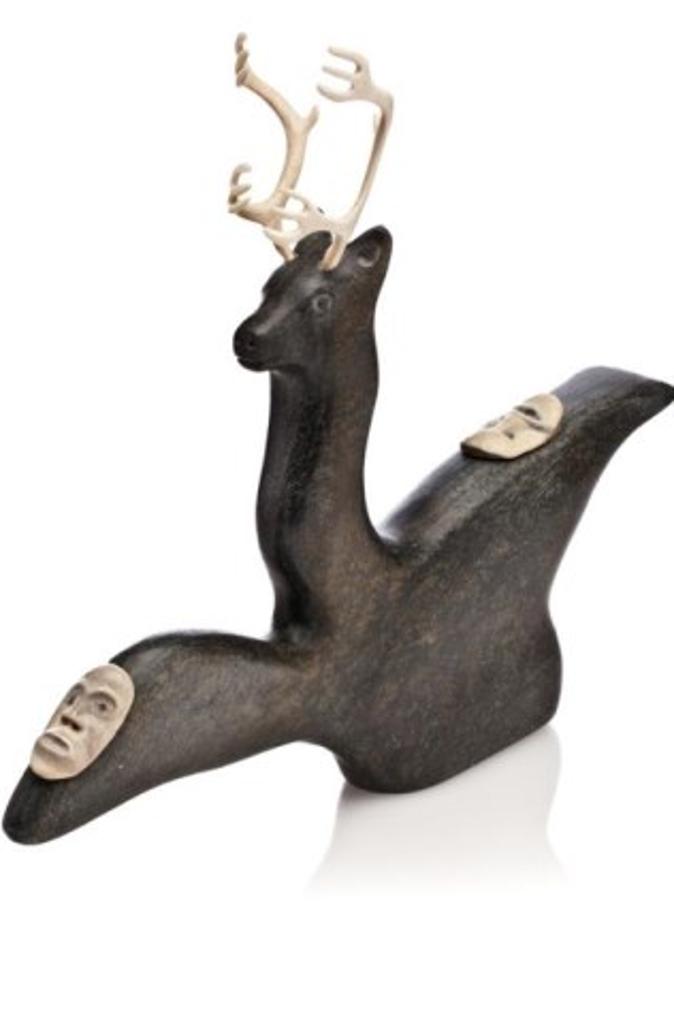 Josiah Nuilaalik (1928-2005) - Shaman and Caribou Spirit, early 1990s