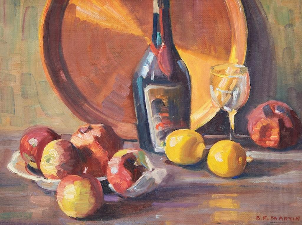 Bernice Fenwick Martin (1902-1999) - Brass Tray and Fruit