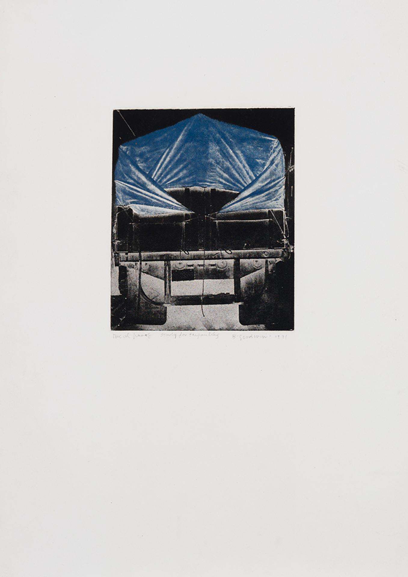 Betty Roodish Goodwin (1923-2008) - Study for Tarpaulin
