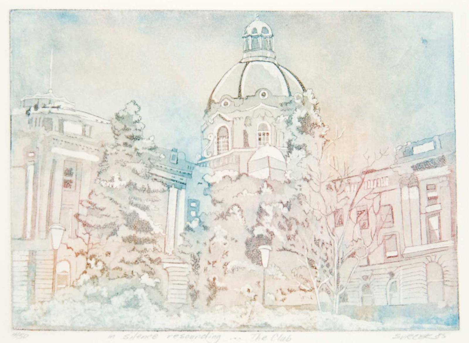 Louise [Shelagh Greene] Svreck - In Silence Resounding... the Club [Edmonton Parliment Buildings]  #4/50