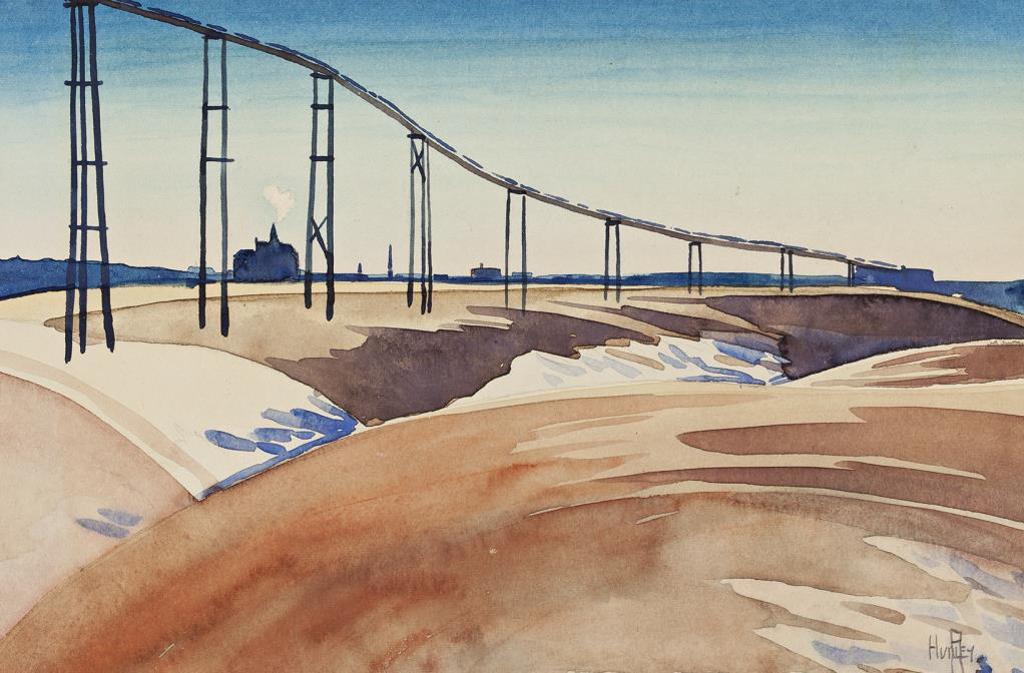 Robert Newton Hurley (1894-1980) - Ski Jump