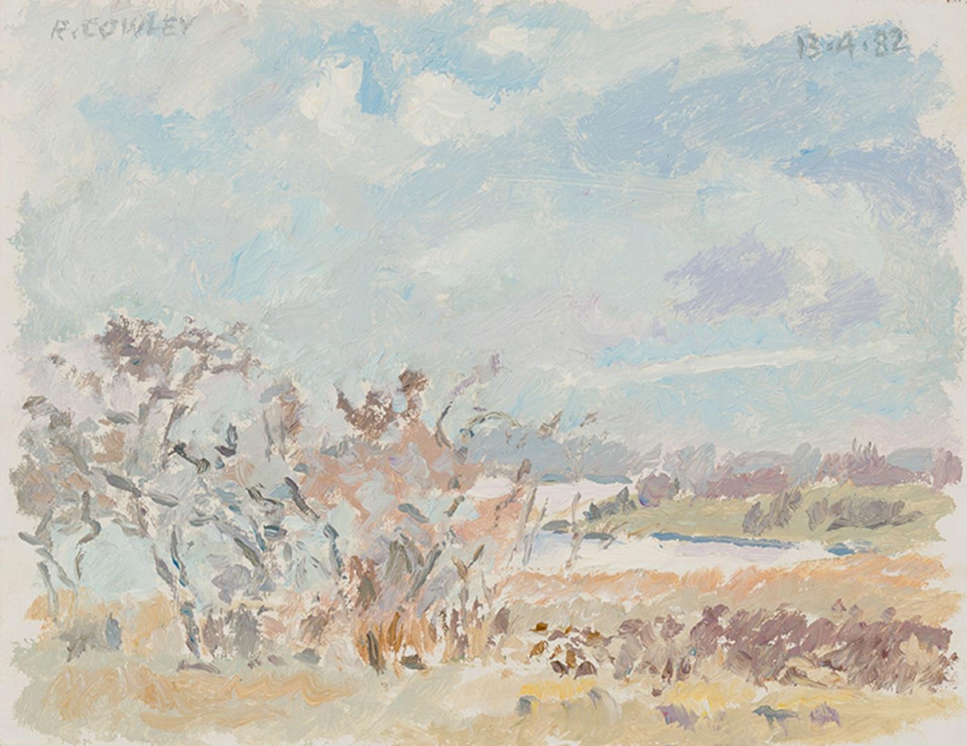 Reta Madeline Cowley (1910-2004) - River Ice