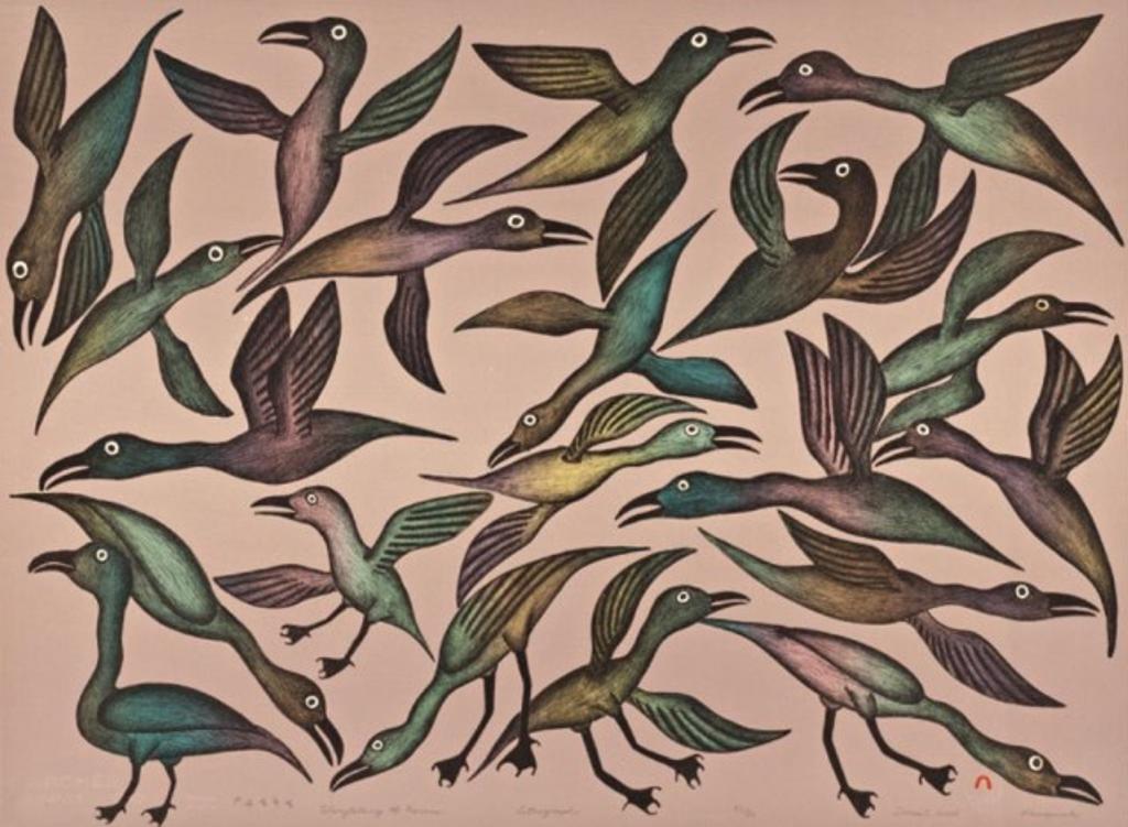 Kenojuak Ashevak (1927-2013) - Untitled