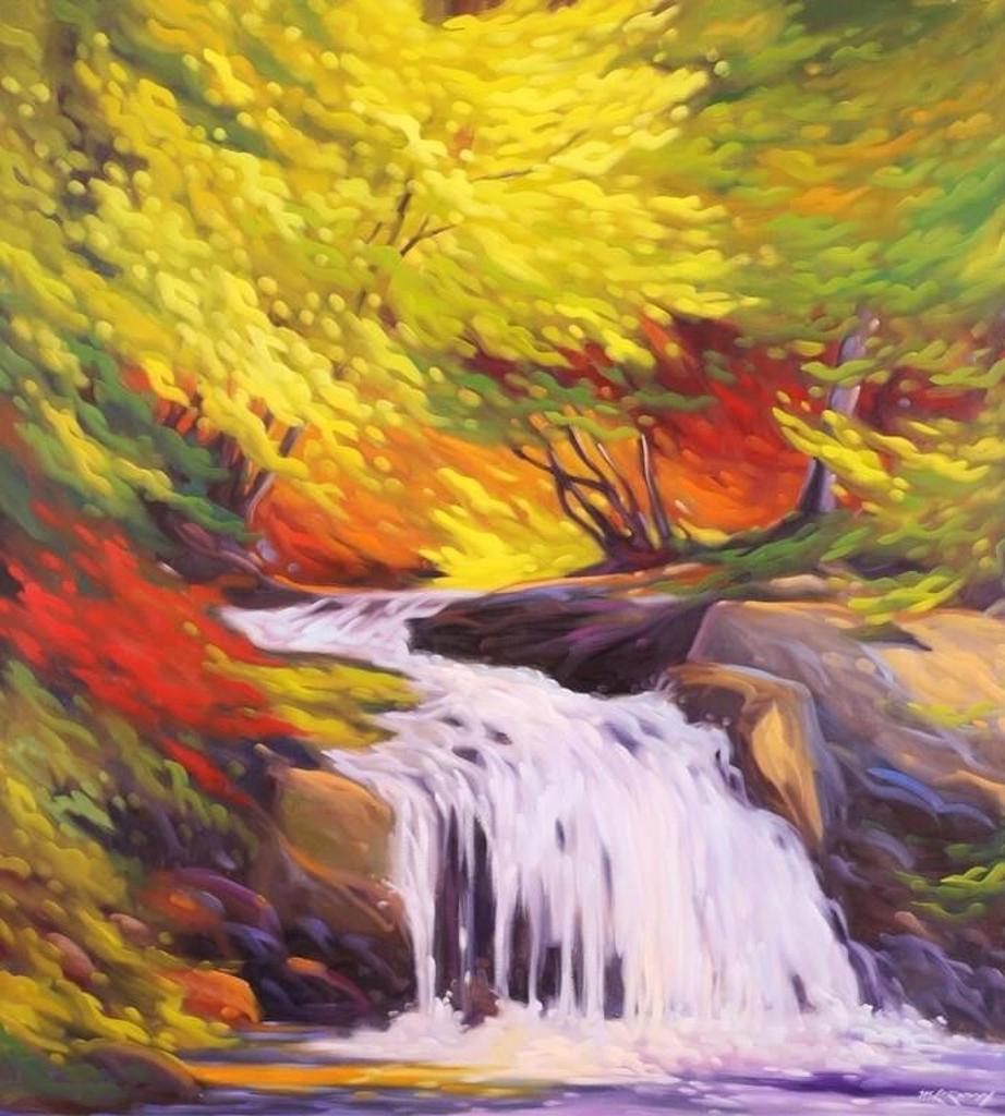 Michel Leroux (1950) - Waterfall