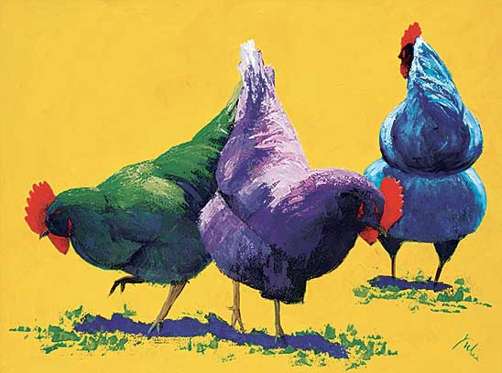 Julia Lucich - Untitled - A Chick Party