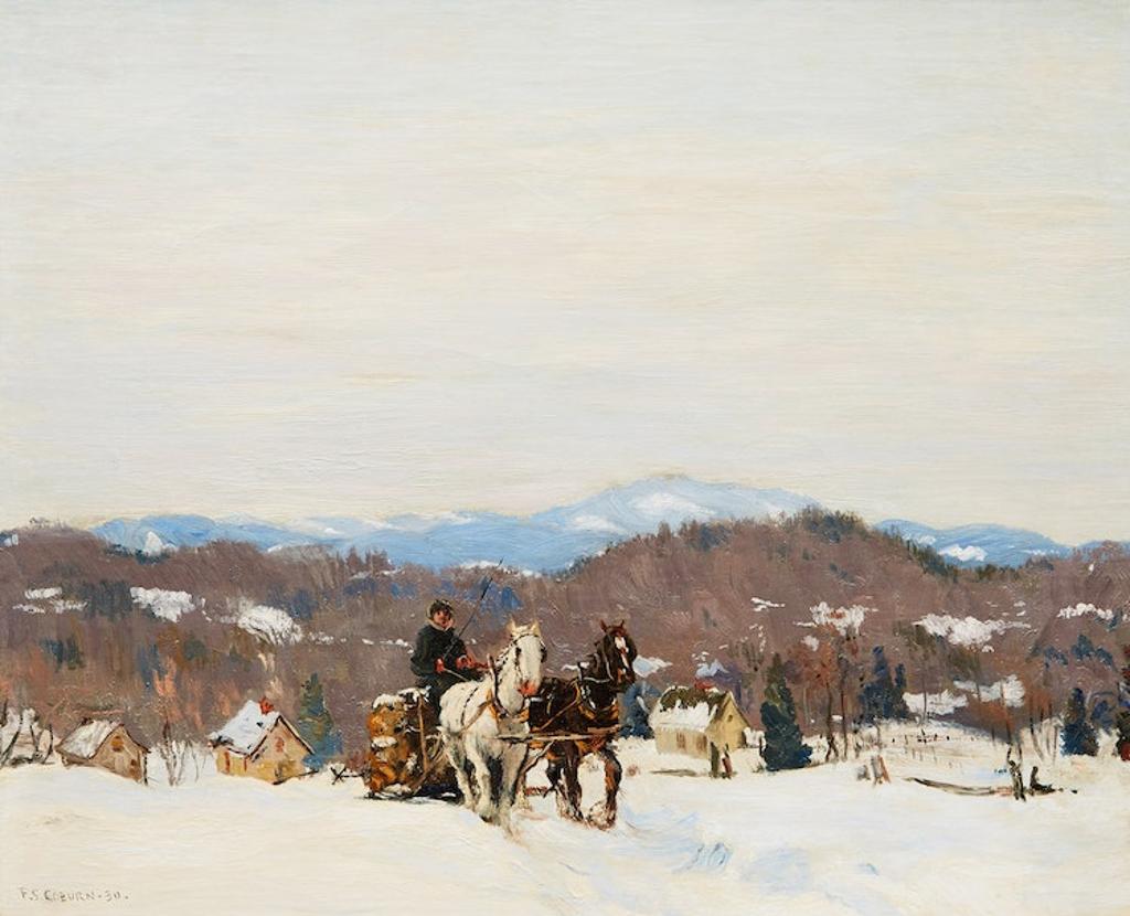 Frederick Simpson Coburn (1871-1960) - Through the Snowdrift