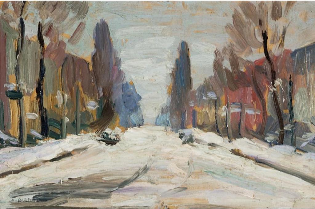 Jack Beder (1910-1987) - Durocher St. Mtl, 1932