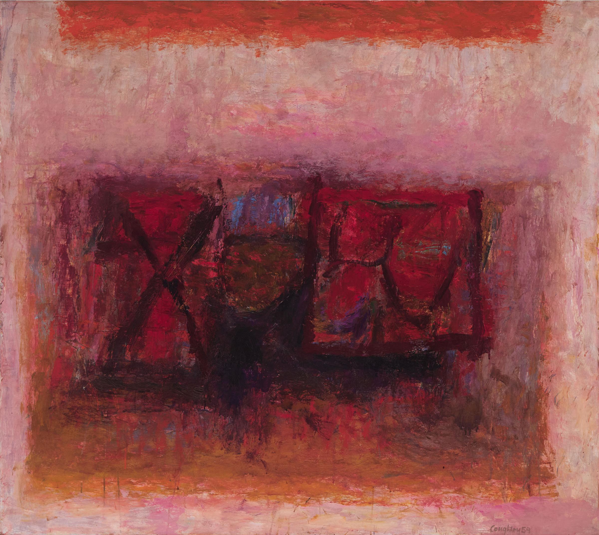 Graham Coughtry (1931-1999) - Reclining No. 2, 1959