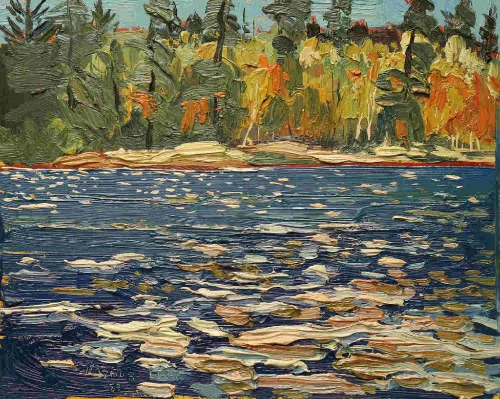 Arthur George Lloy (1929-1986) - Windy Day; 1983