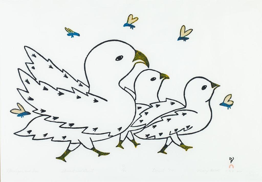 Mary (Samuellie) Pudlat (1923-2002) - Ptarmigan And Bees
