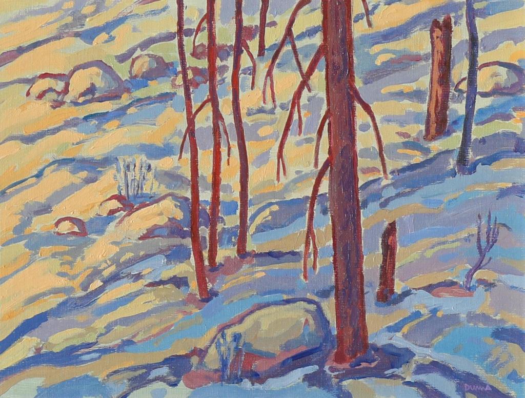 William (Bill) Duma (1936) - Hillside, Winter