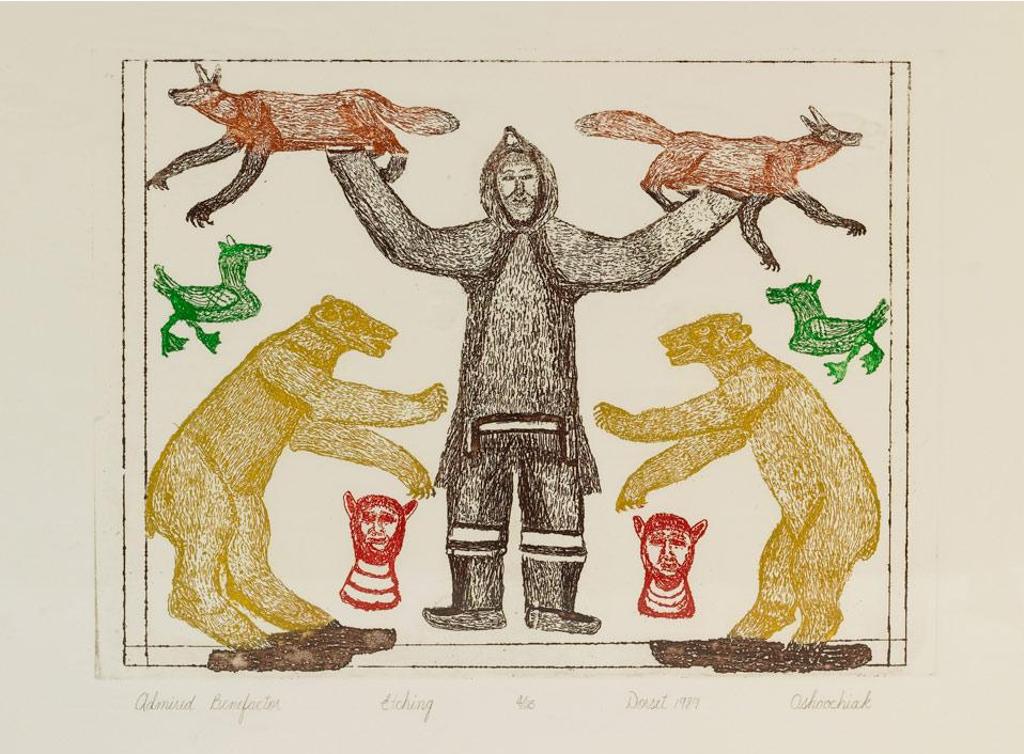 Oshutsiak Pudlat (1908-1992) - Inward Search And Admired Benefactor