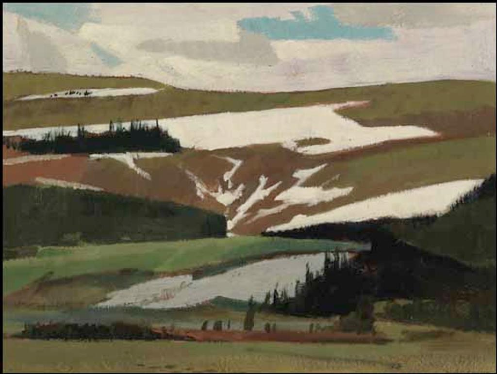 Alan Caswell Collier (1911-1990) - Pass in Bighorn Range, Wyoming