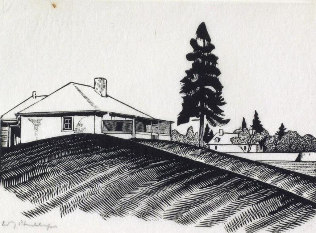Walter Joseph (W.J.) Phillips (1884-1963) - Engineers House And South Wall; 1931