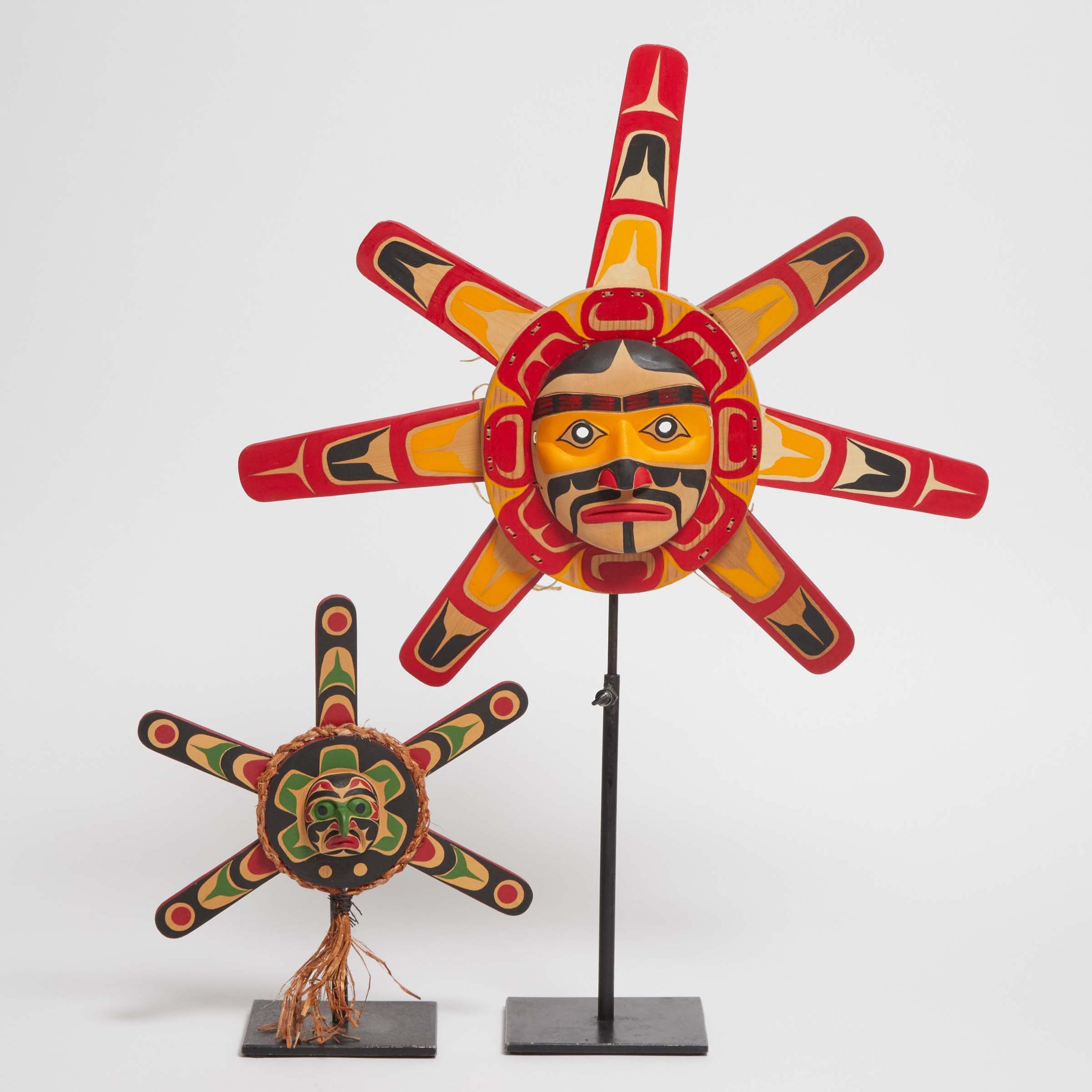 Rupert Scow Jr. (1957) - TWO SUN MASKS, 1997; 1999