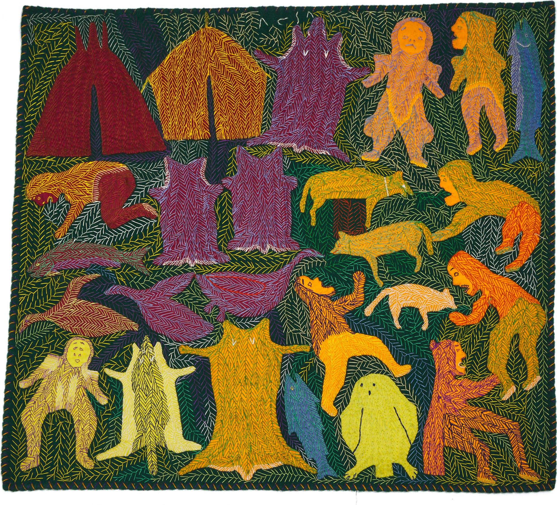 Elizabeth Angrnaqquaq (1916-2003) - Untitled