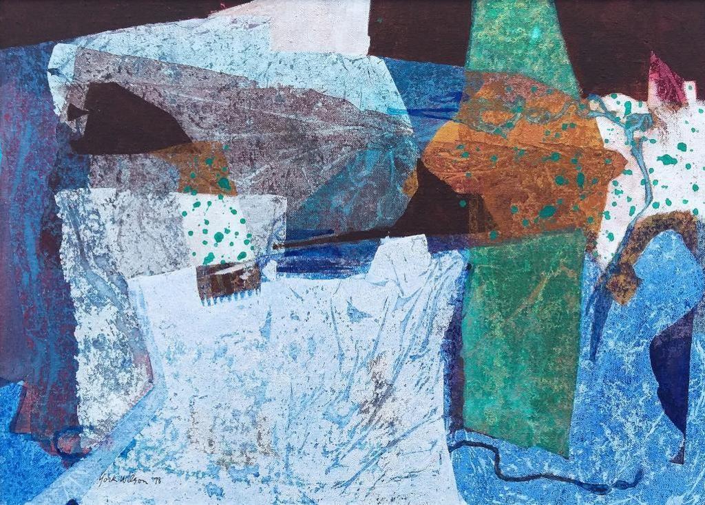 Ronald York Wilson (1907-1984) - Movement in Outer Space, 1978
