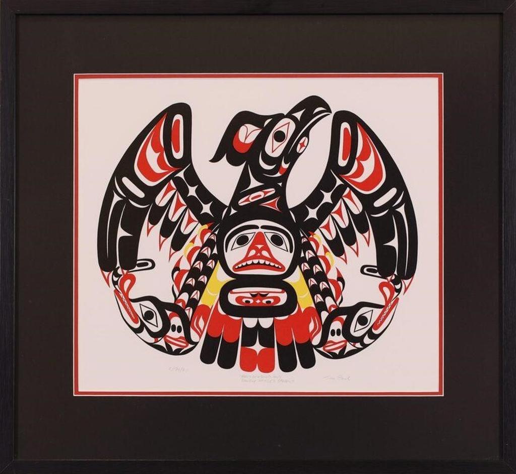 Tim Paul (1950) - Thunderbird and Double Headed Serpent; 1987; ed. #8/130