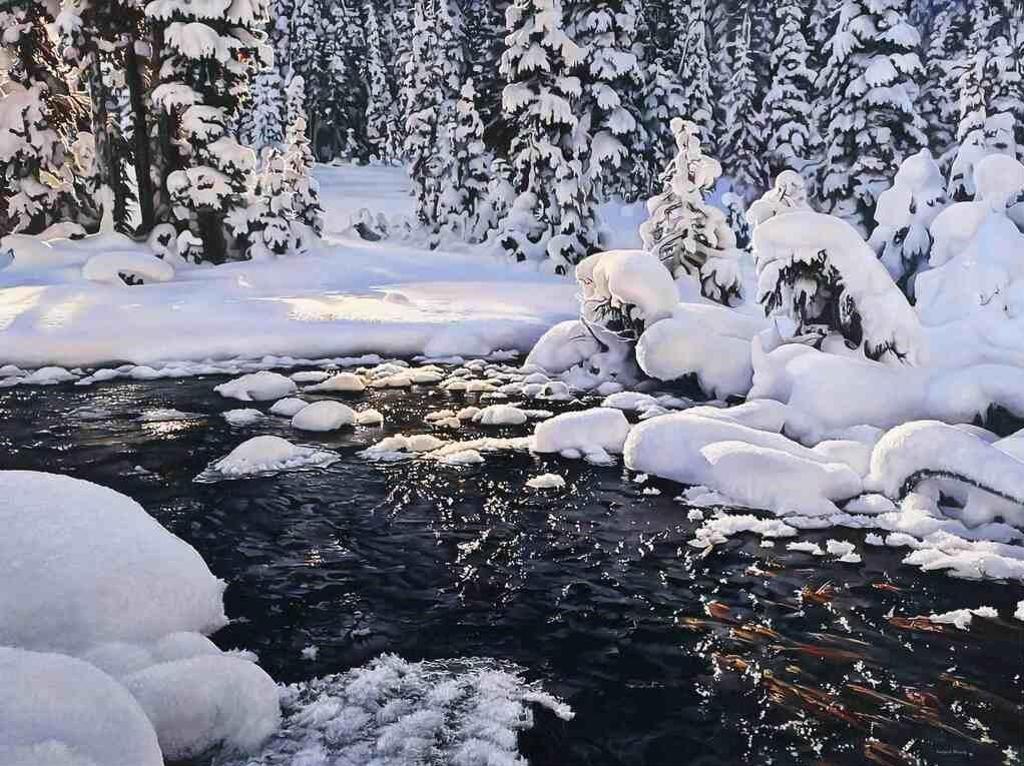Richard Mravik (1973) - Snow Capped Creek