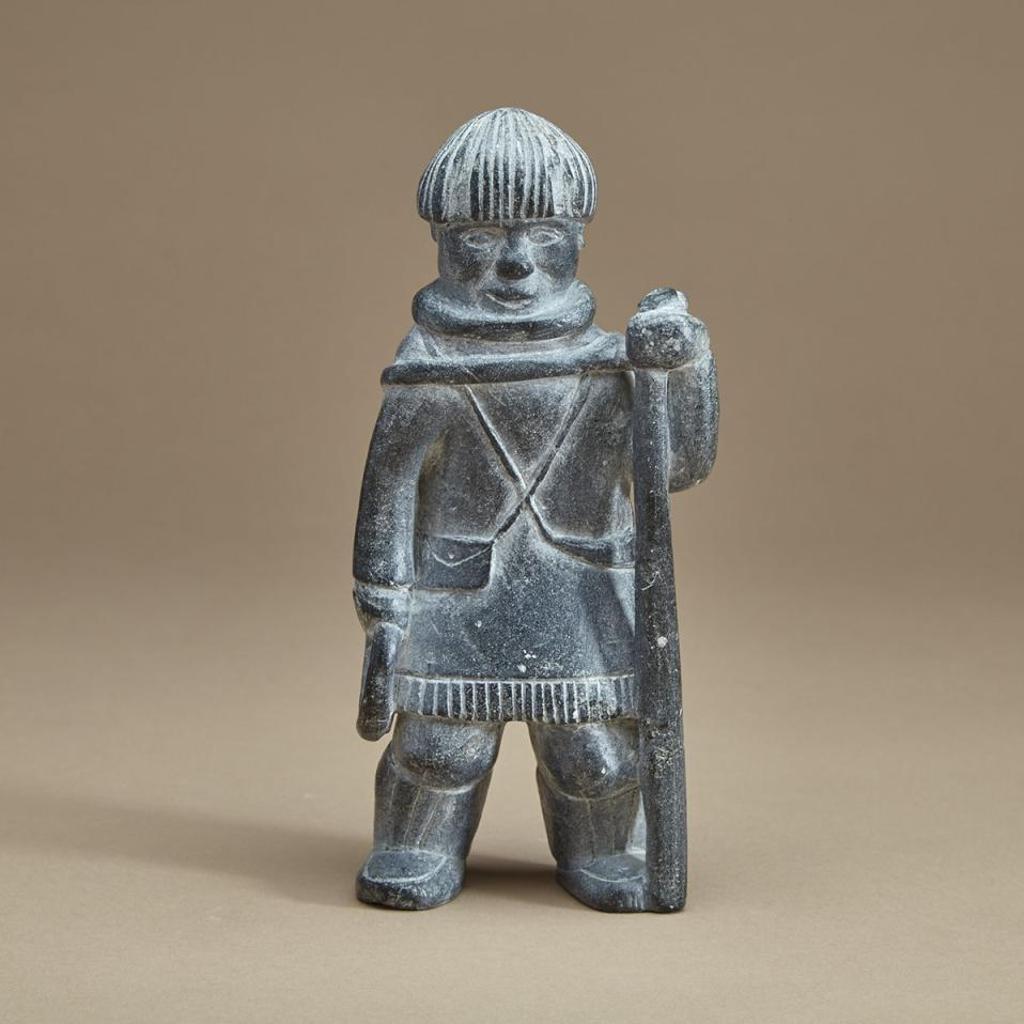 Joe Talirunili (1893-1976) - Standing Hunter Carrying A Seal