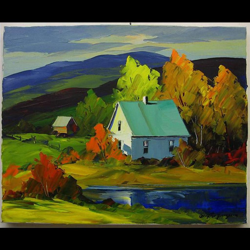 Christian Bergeron (1945) - Le Toit Vert (Green Roof)