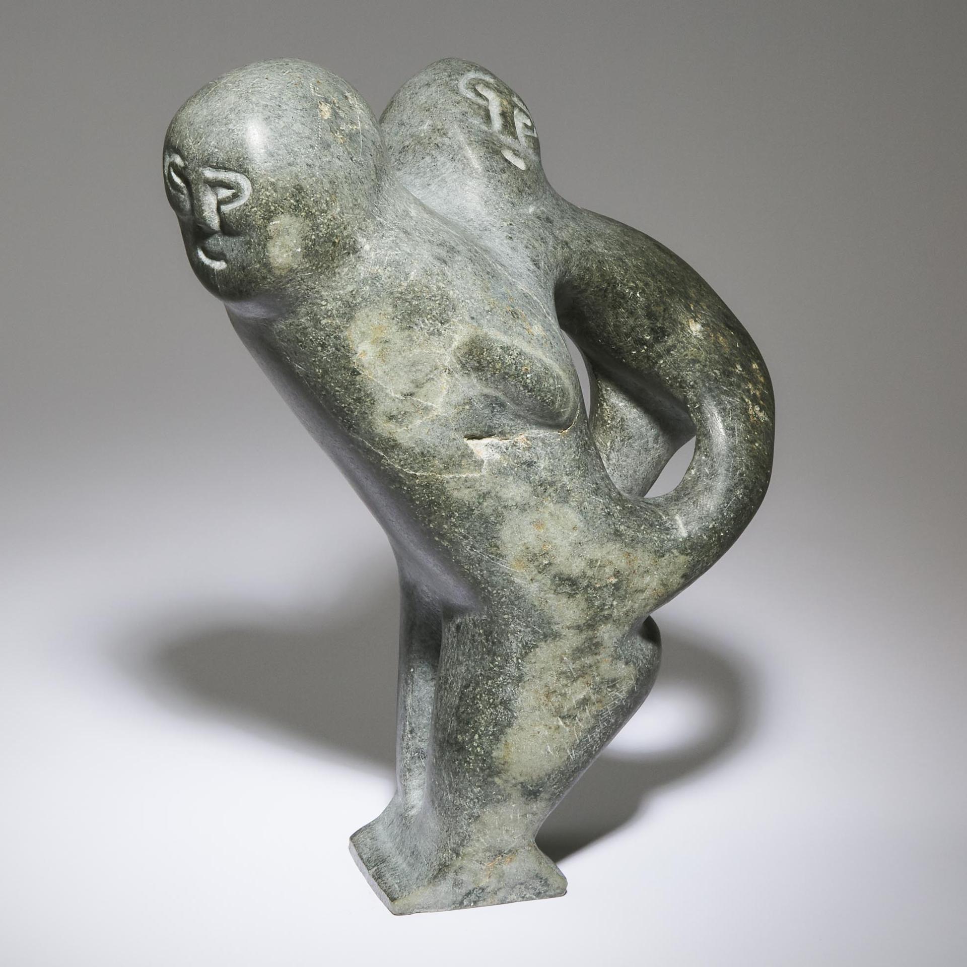 John Tiktak (1916-1981) - Mother And Child