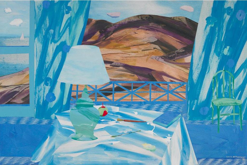Louis de Niverville (1933-2019) - A Window Landscape