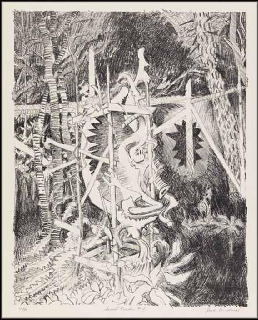 Jack Leaonard Shadbolt (1909-1998) - Secret Garden #4