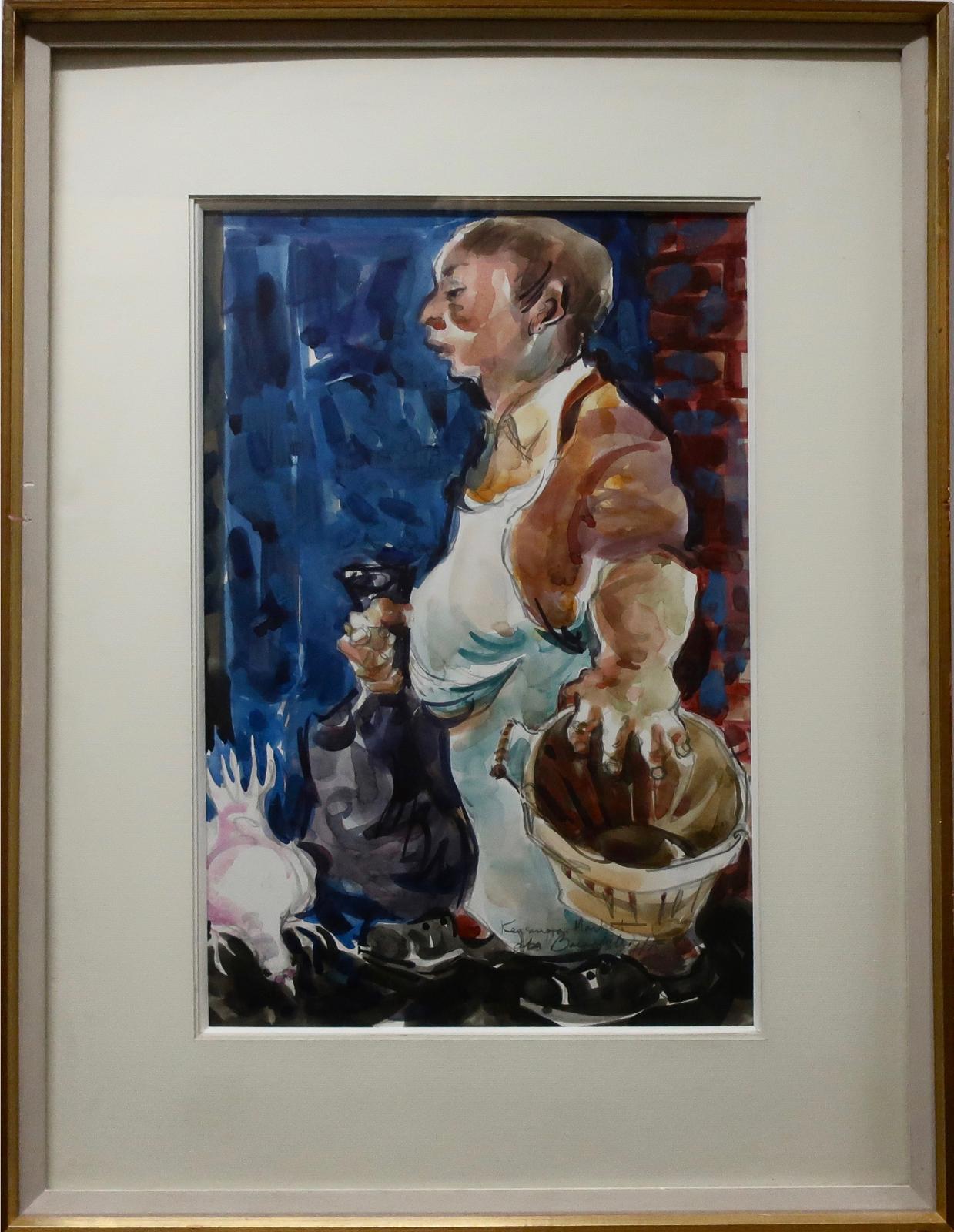 Aba Bayefsky (1923-2001) - Kensington Market