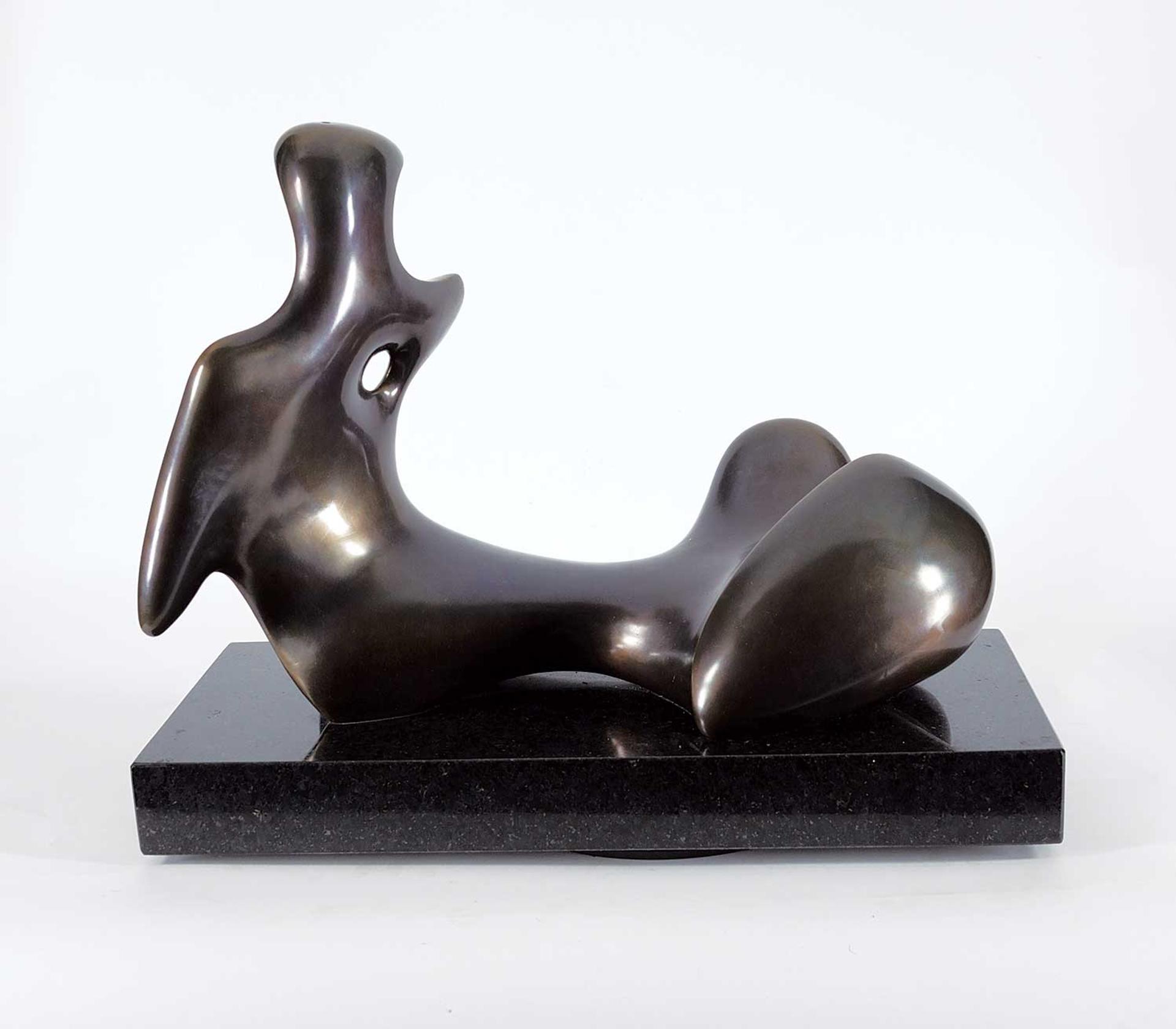 Jean-Guy Dallaire (1943-2023) - Reclining Figure Looking at the Clouds