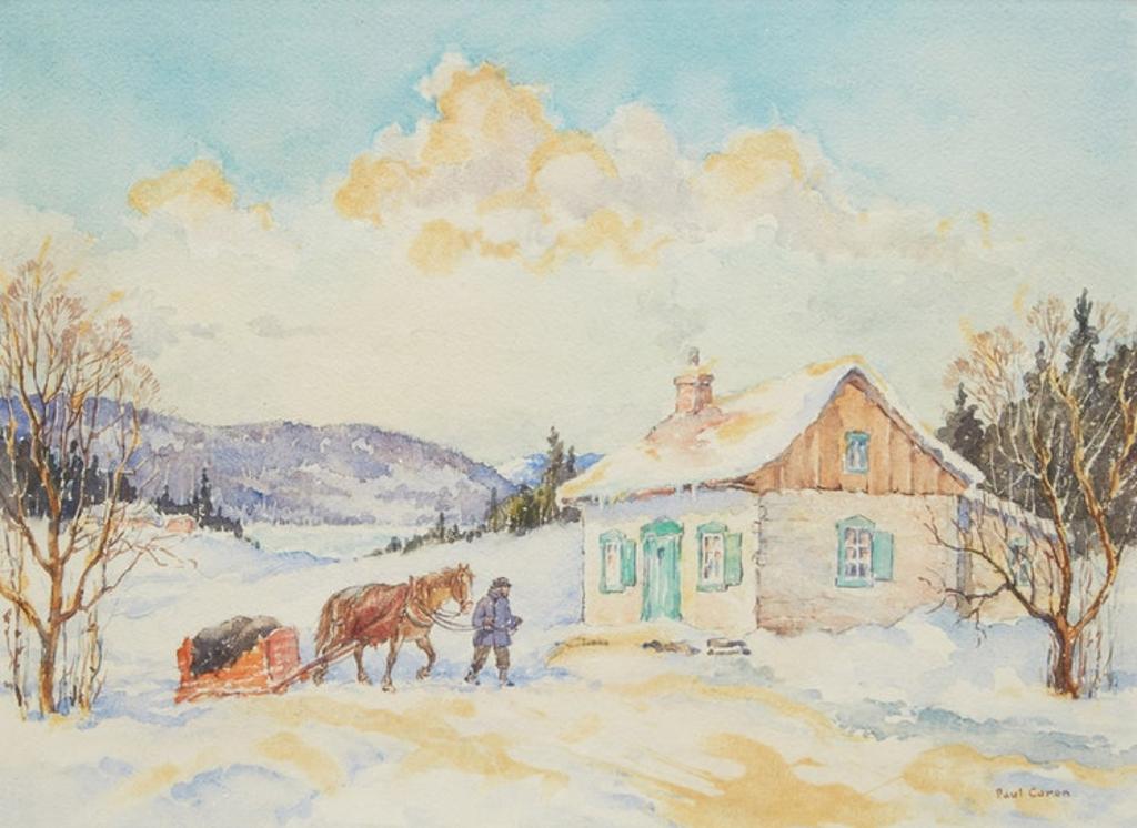 Paul Archibald Octave Caron (1874-1941) - The Road to St. Jovite