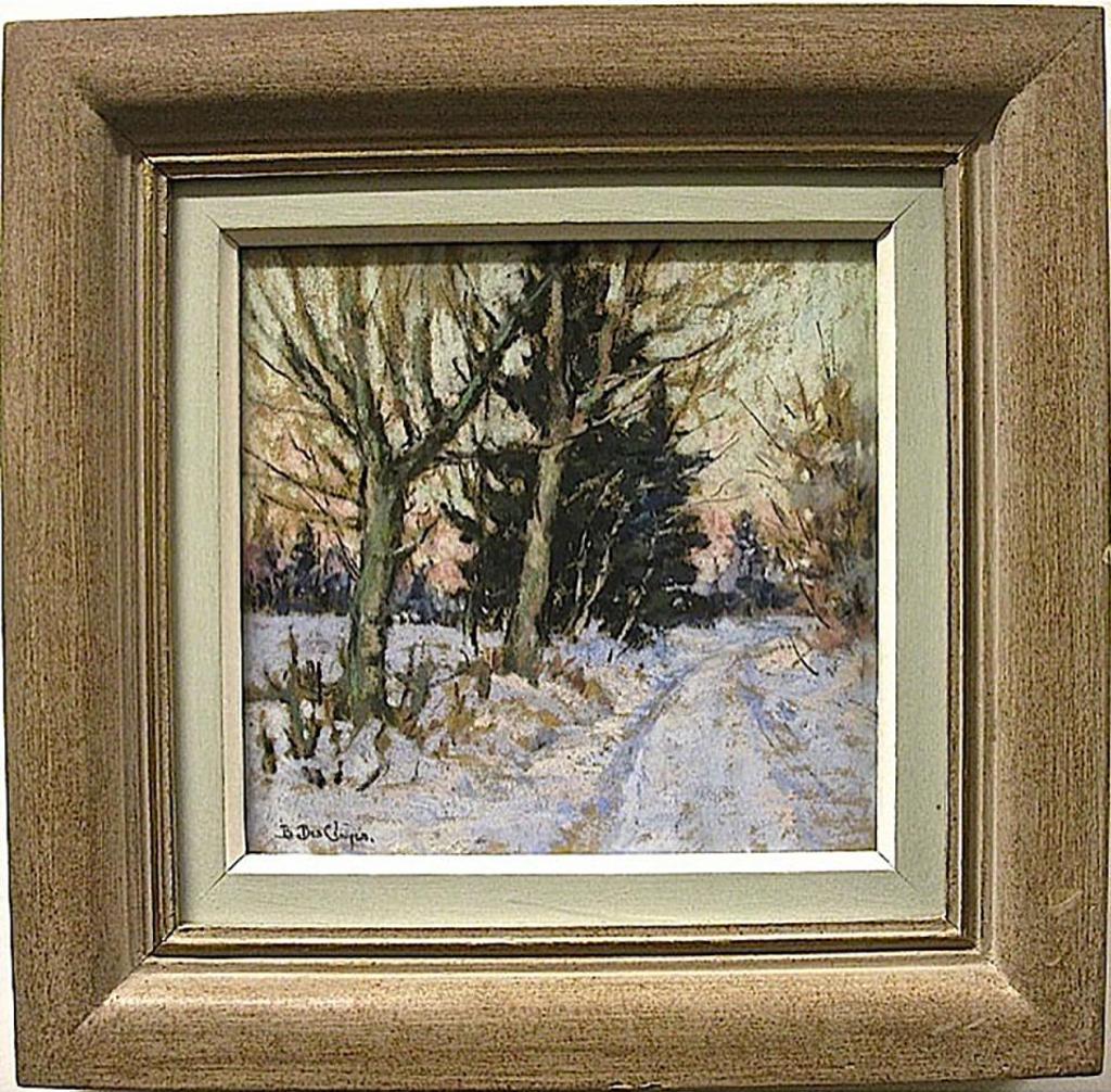 Berthe Des Clayes (1877-1968) - Winding Road - Winter