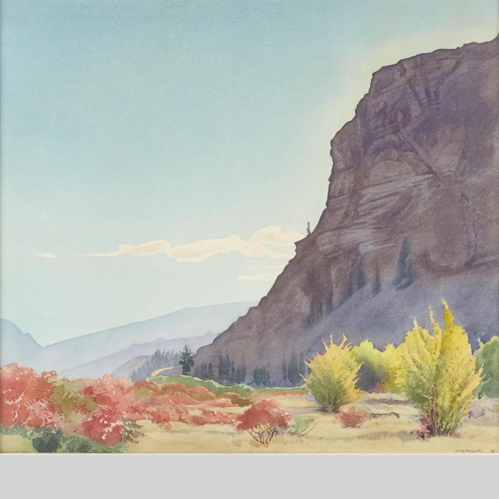 Walter Joseph (W.J.) Phillips (1884-1963) - Mcintyre Bluffs, Okanagan