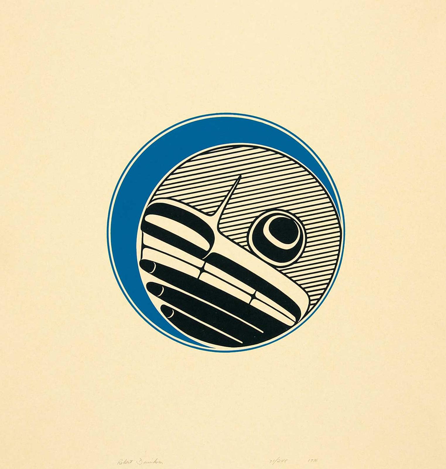 Robert Charles Davidson (1923) - Moon [Green and Black on White]  #71/248