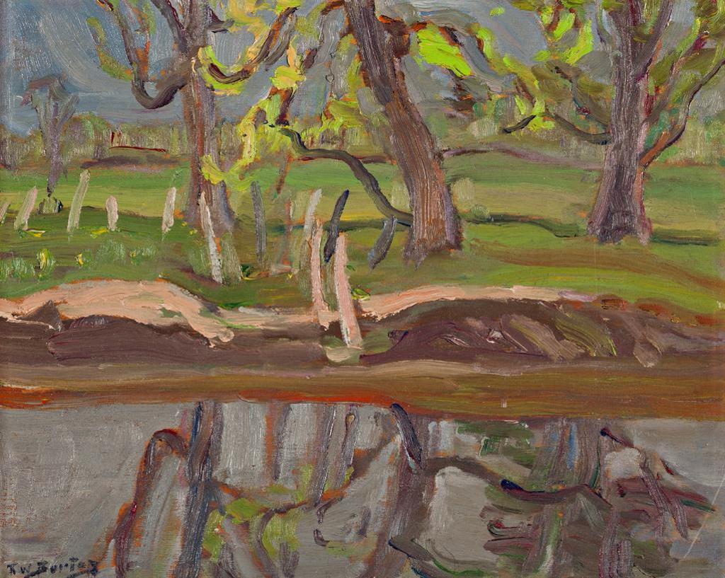 Ralph Wallace Burton (1905-1983) - Before the Storm, Mountain, ON