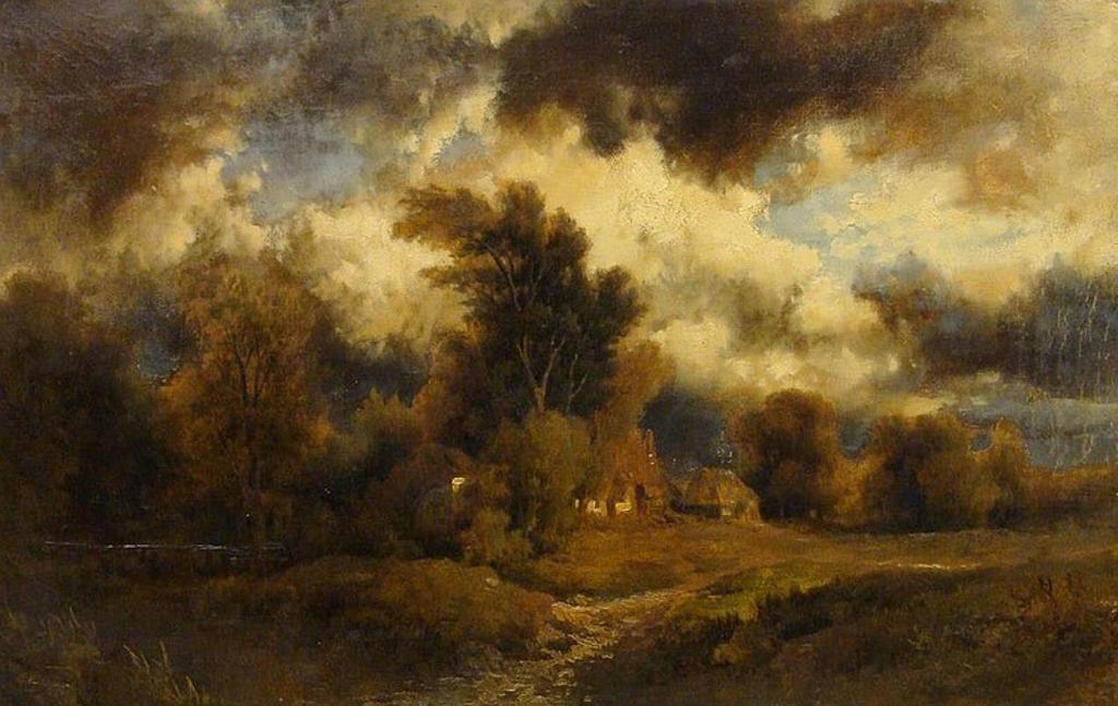 Remigius Adrianus van Haanen (1812-1894) - LANDSCAPE WITH CLOUDS