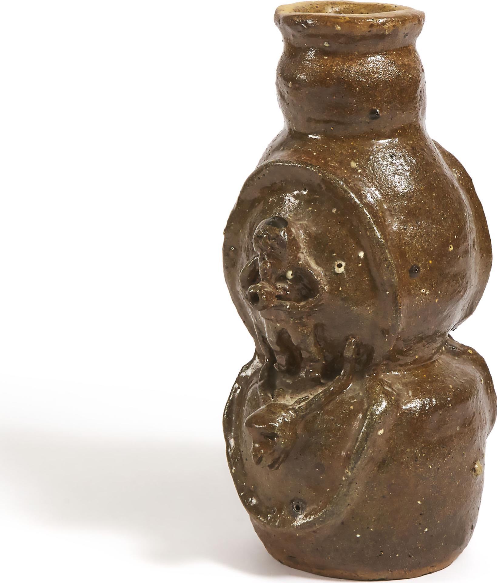 JOHN KAVIK - Vase Decorated With Two Figures